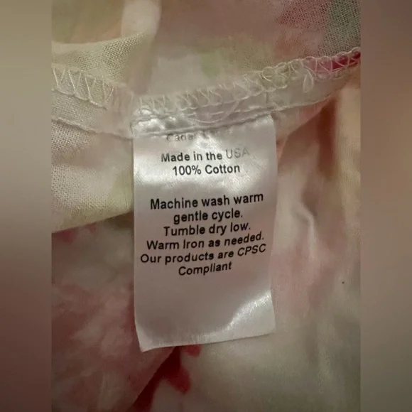 Caden Lane Floral Bassinet Crib Sheet - Picture 2 of 2